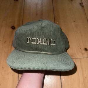 Poncho Outdoors Moss Green Corduroy Hat